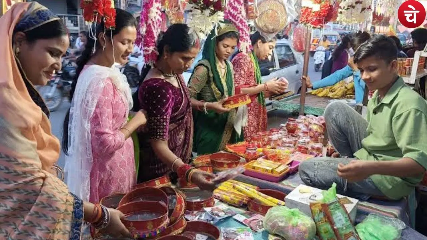 karwa chauth-market